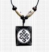 Carved bone pendant104