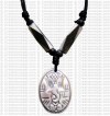 Carved bone pendant105