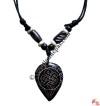 Carved bone pendant110