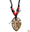 Carved bone pendant114