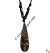 Carved bone pendant117