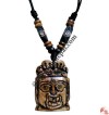 Carved bone pendant118