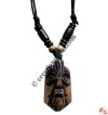 Carved bone pendant119