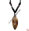 Carved bone pendant126