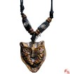 Carved bone pendant128