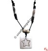 Carved bone pendant131
