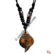 Carved bone pendant136