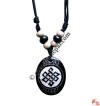 Carved bone pendant137
