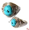 Silver-Turquoise finger ring3