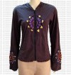 Hand embroidered hooded jacket2