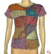 Hand embroidery patch-work t-shirt5