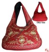 Embroidered BTC ladies bag