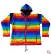 Woolen rainbow jacket