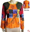 Patch and prints rib t-shirt