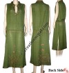 Cotton sleeves dress1