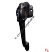 Elephant trunk design door handle