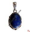 Small size Lapis stone silver pendant1