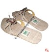 Hemp ladies cross sandals