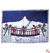 Bridge crossing batik