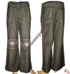 Embroidery and pipin design shyama pant