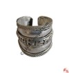 Front wide center Mantra finger ring