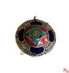 Stone setting filigree pendant7