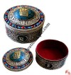 Stone decorated filigree jewelry box1