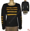 Layered patch rib t-shirt