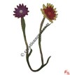 Felt flower short garland5