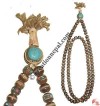Decorated bone Japa mala