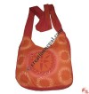 Spray print shyama shoulder bag