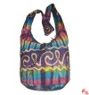 Tie-dye colorful shyama lama bag