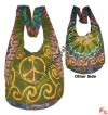 Colorful tie-dye shyama lama bag