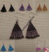 Tiny size frills pote ear ring