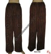 Block print khaddar trouser
