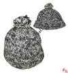 Black-white mixed cap 3