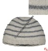 Grey stripes simple cap