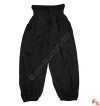 Elastic waist khaddar ladies quarter trouser