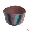 Felt stripes design basket