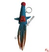Funny doll felt key ring1
