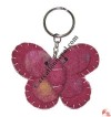 Butterfly felt key ring