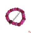 Small plain felt balls wrist band 1