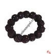 Beads decorated felt wristband