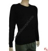 Ladies round-neck Pashmina sweater