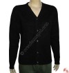 Ladies V-neck cardigan sweater2