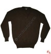 Gents V-neck Pashmina sweater1