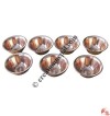 Copper offering bowl set