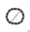 Carved beads wrist band2