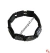Cross design bone bracelet