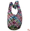 Tie-dye embroidery BTC lama bag